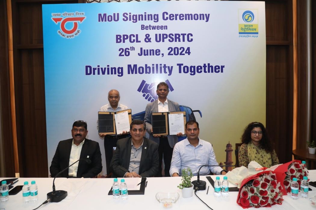 BPCL And UPSRTC Sign MoU To Install Water Coolers At Bus Stands Across Uttar Pradesh